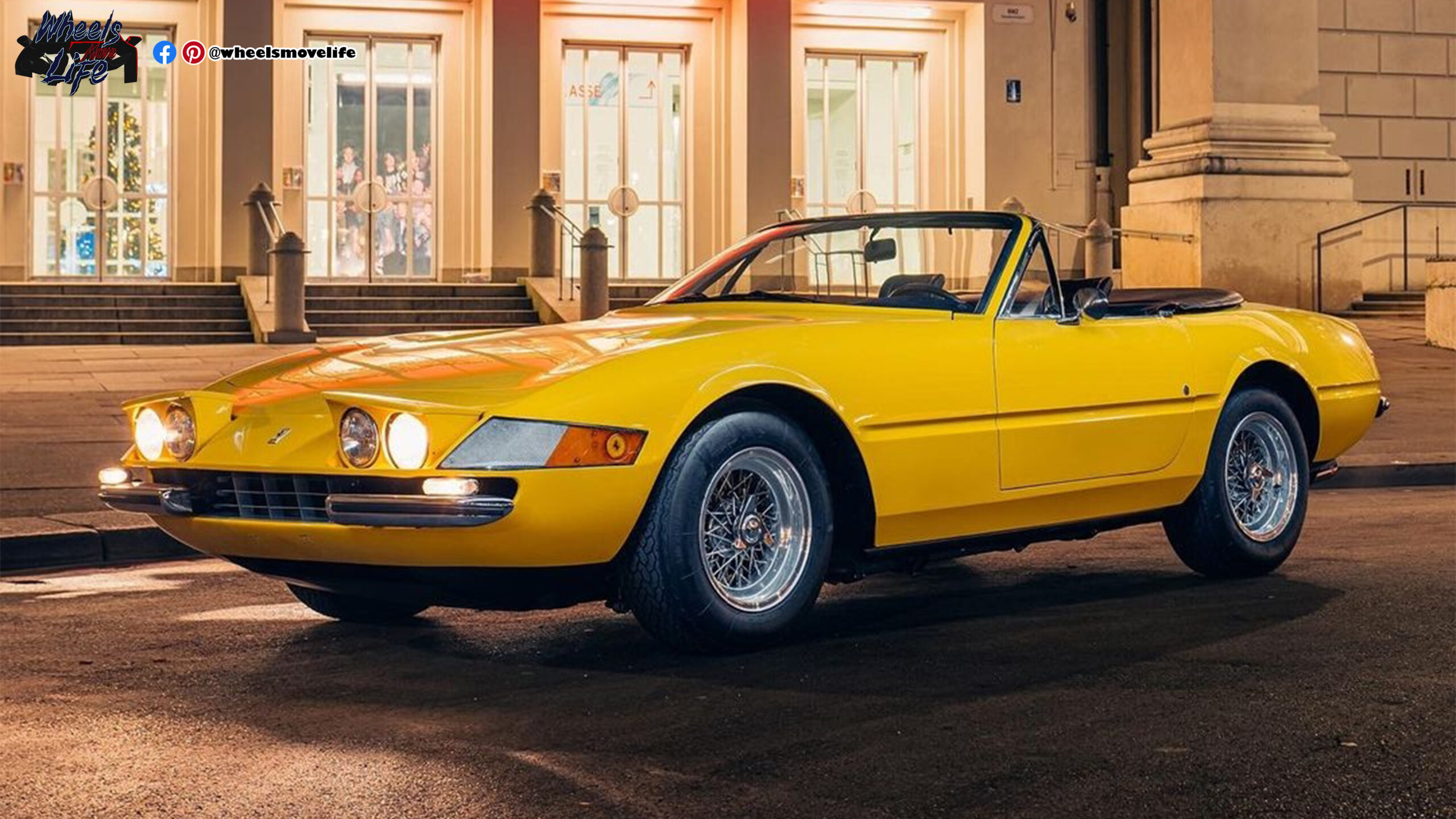 The 1972 Ferrari Daytona Spyder: A Rare and Beautiful Classic That Still Turns Heads
