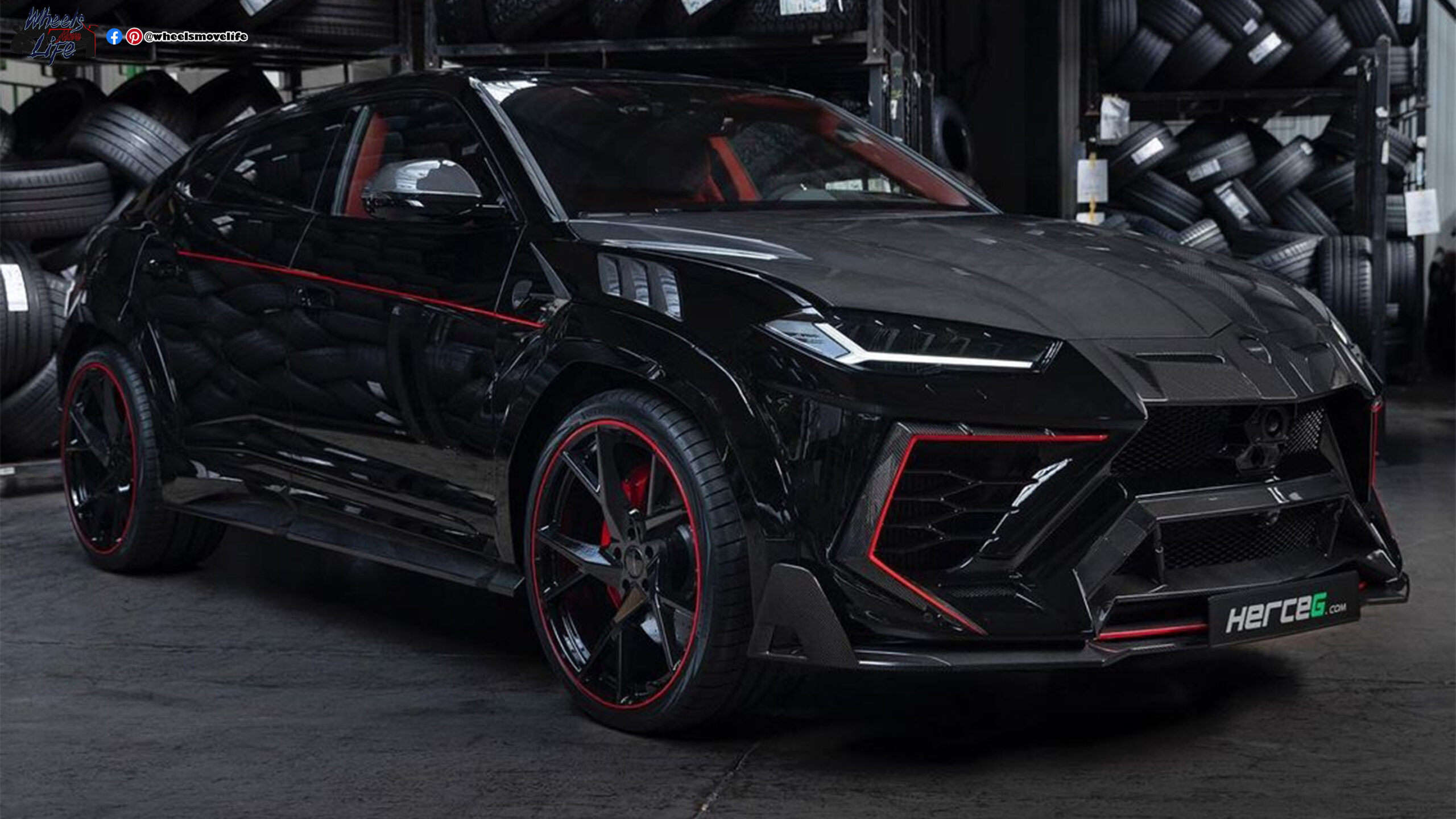 Lamborghini Venatus V8 – Exposed Carbon Fiber BEAST