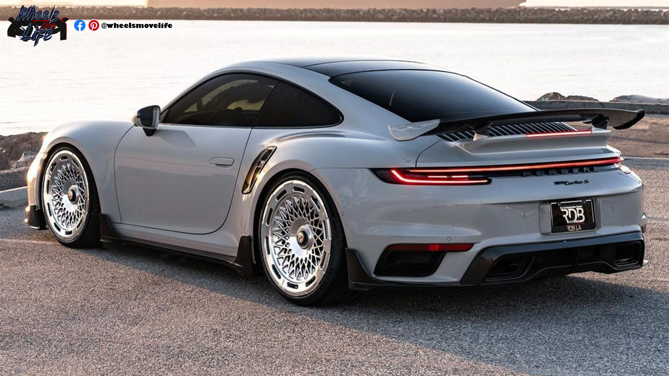 The White Knight – A Stunning Porsche 911 Turbo S with Red Accents