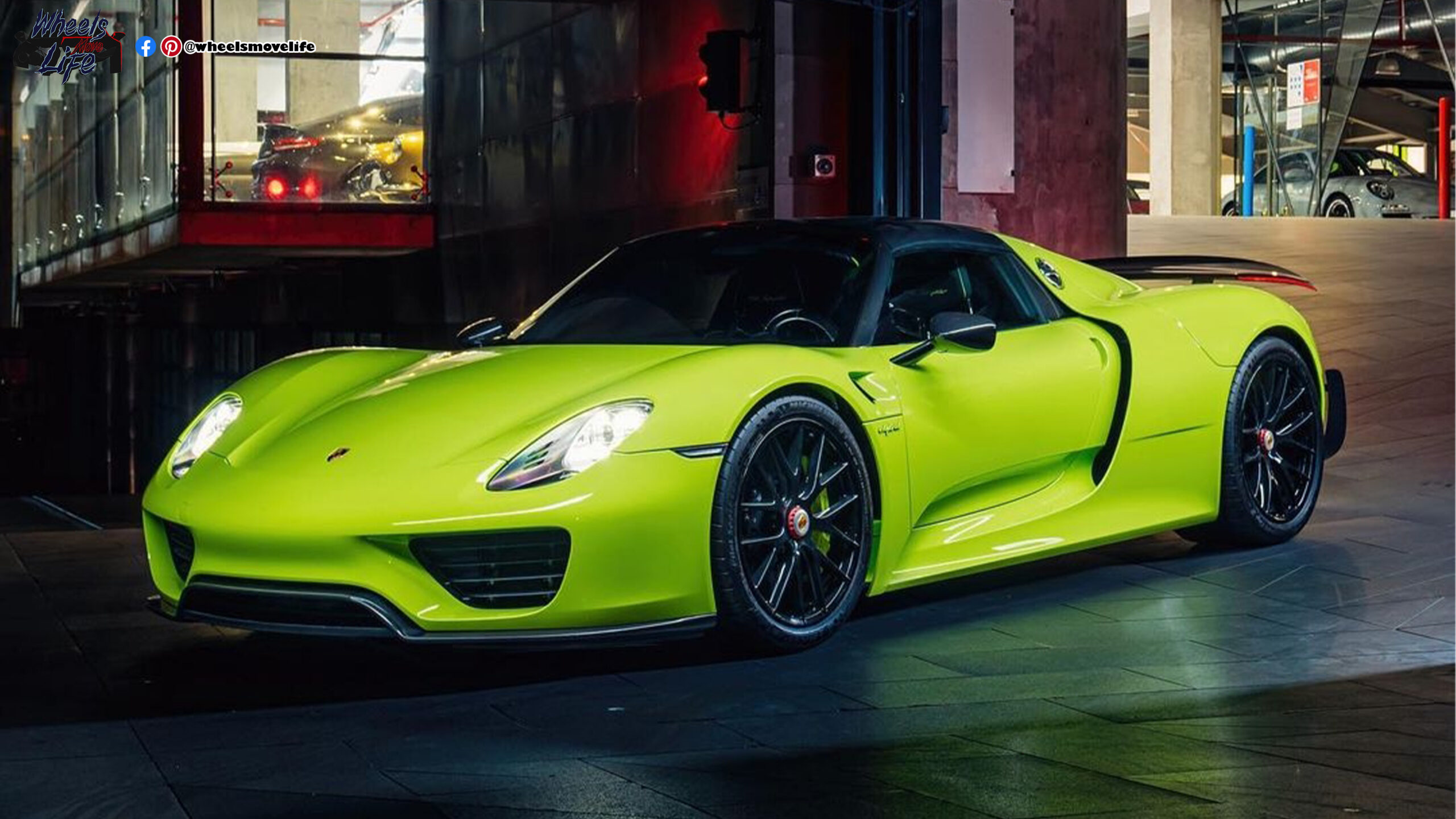 The Mystery of the Acid Green Porsche 918 Spyder – One of Only Four in the World
