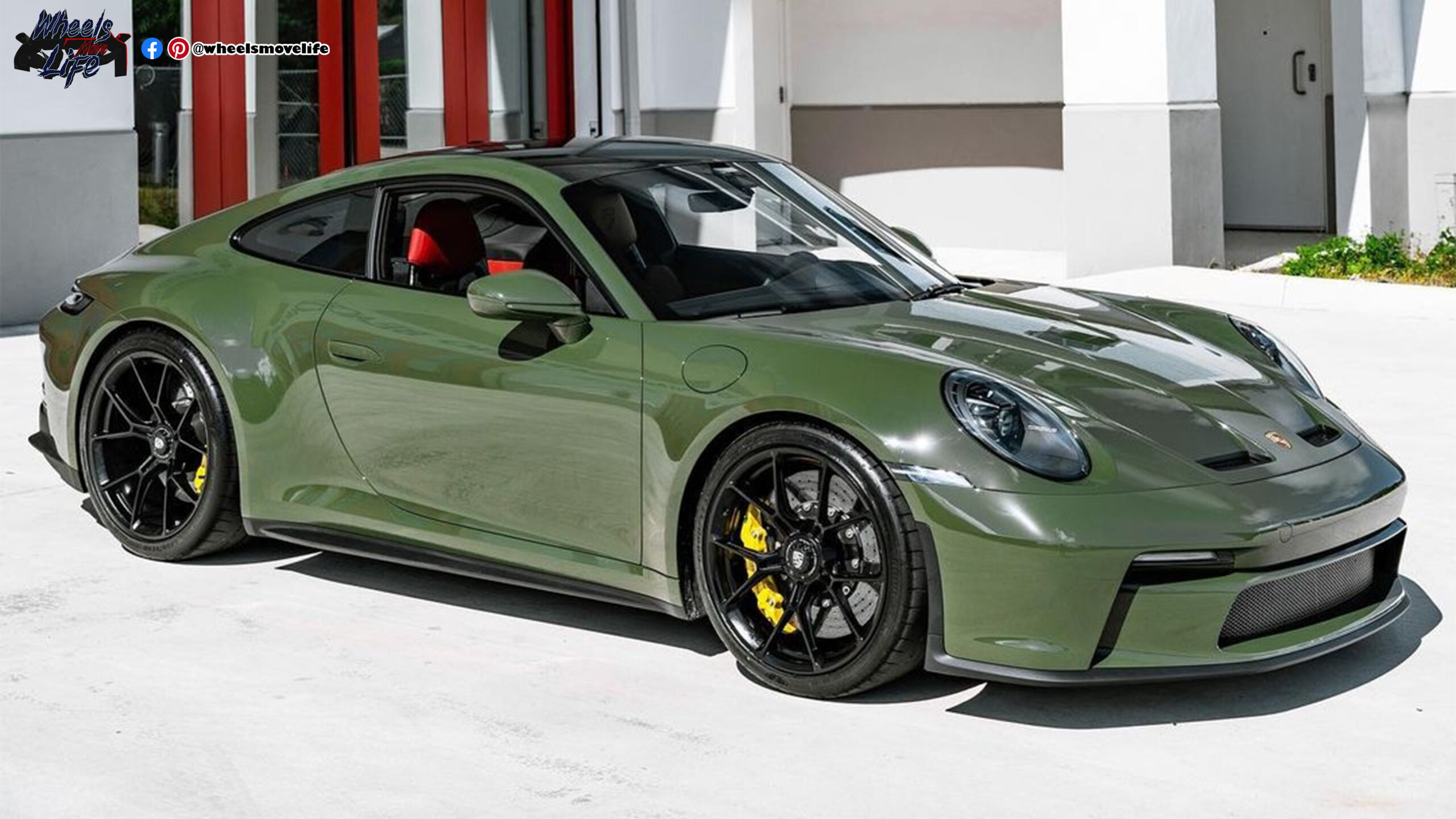 Porsche 992 GT3 Touring – $22K NATO Olive paint job