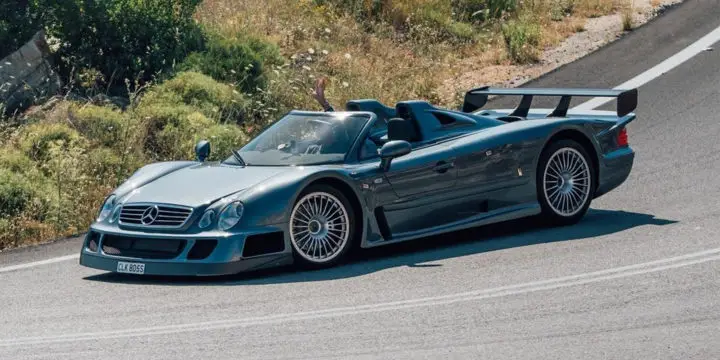 From Racetrack to the Streets: The Mercedes-Benz CLK GTR Roadster